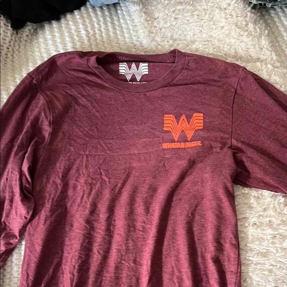 Maroon Long Sleeve Shirt